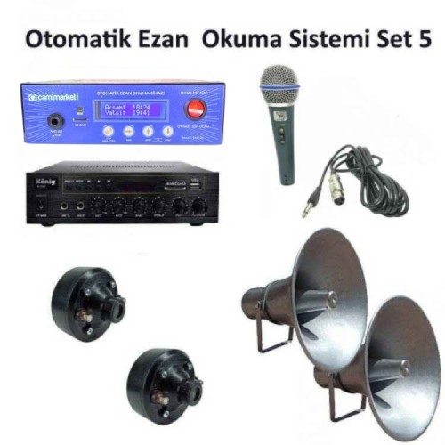 Otomatik Ezan Okuma Sistemi Set 5